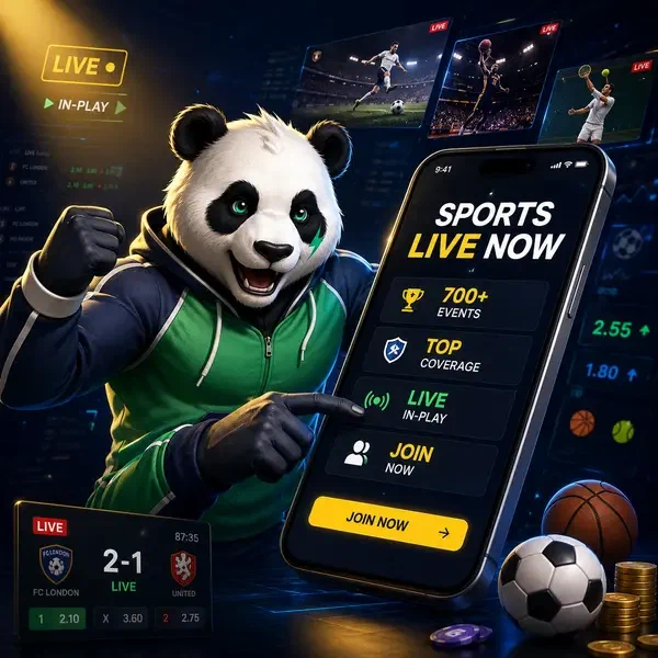 Sportwetter überwacht Live-Events auf Smartphone-Bildschirm bei Live-Sportarten und Events jetzt verfügbar