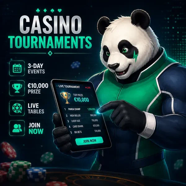 Anime-Charakter interagiert mit Live-Turnier-Updates bei Bruno Casino Turniere & Wettbewerbe